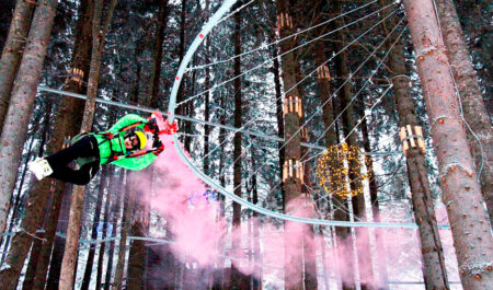 Roller Coaster Zipline (американские горки на канатах)