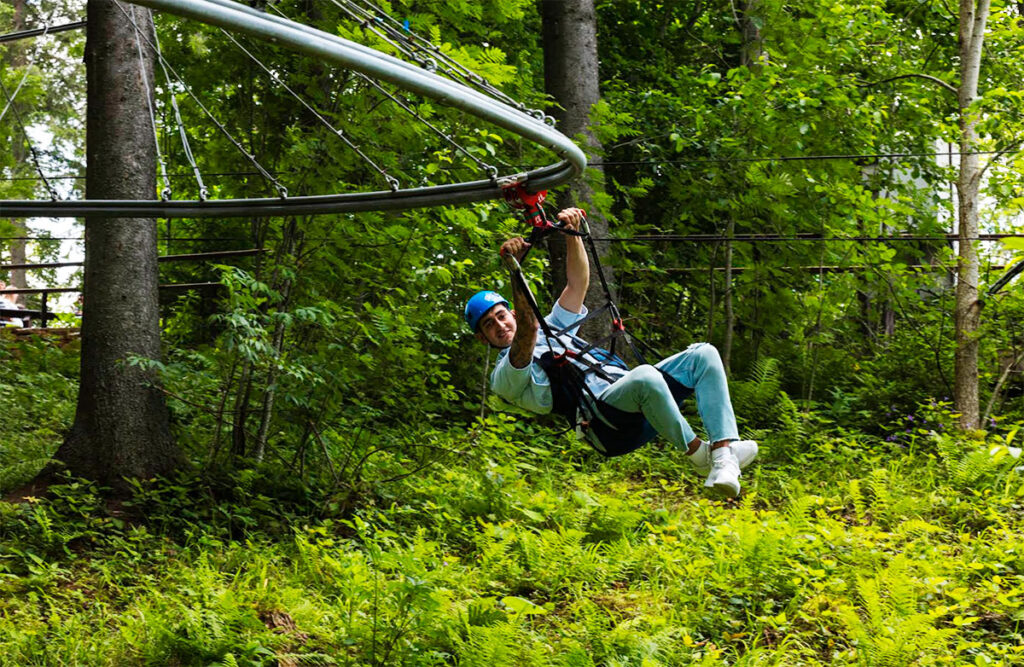 roller coaster zipline буковель