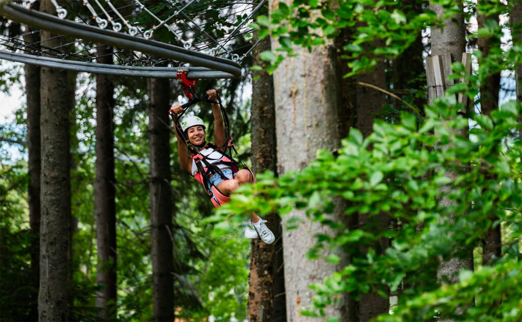 roller coaster zipline буковель