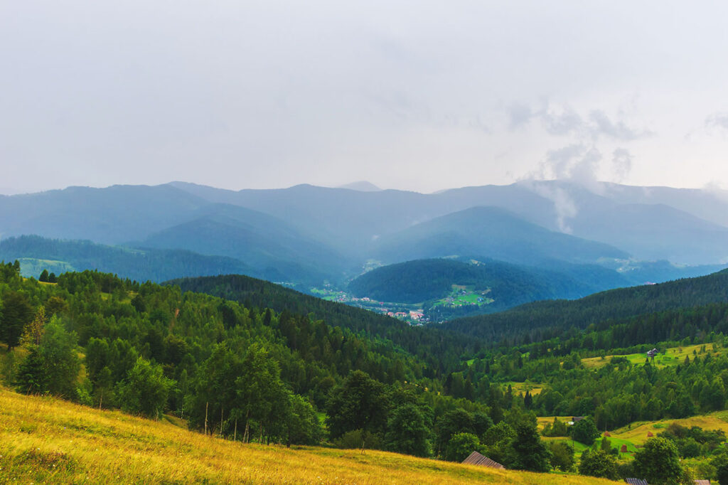 Гора Маковиця (Яремче) легкий маршрут і панорама Карпат